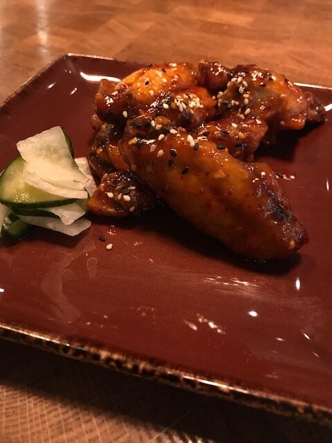 PF Changs Chilli jam wings