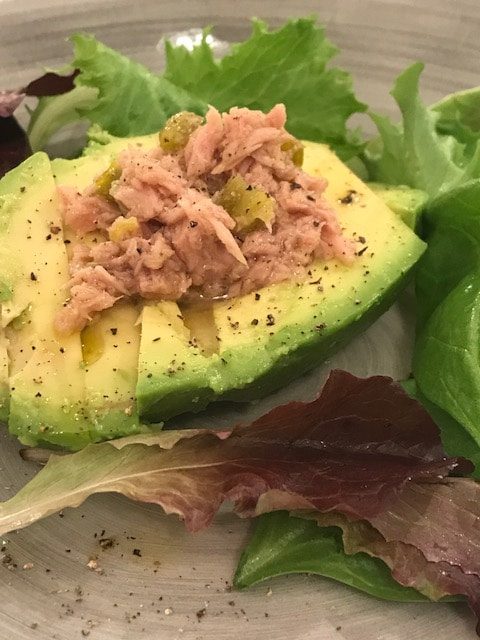 Avocado With Tuna And Jalape os