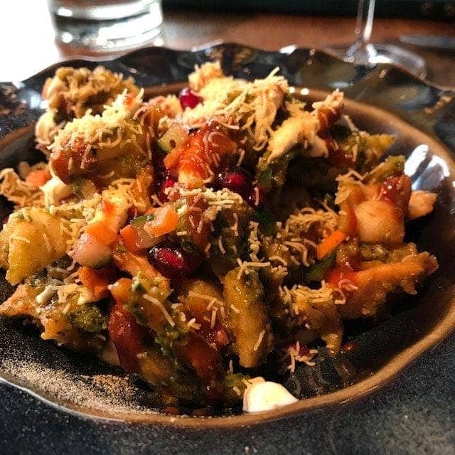 A plate of Bhel puri