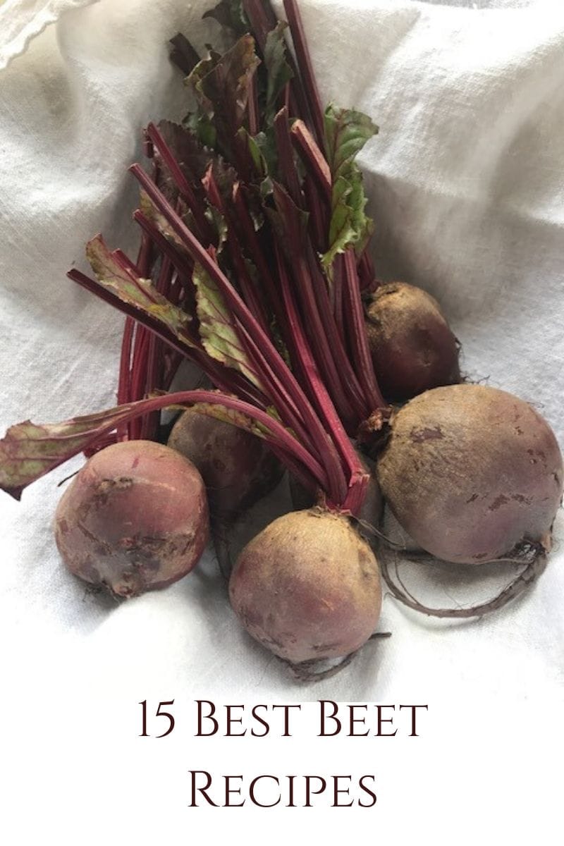 Pin image raw beets with text overlay