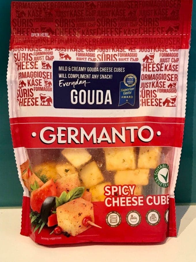 Front of Germanto cheese pack