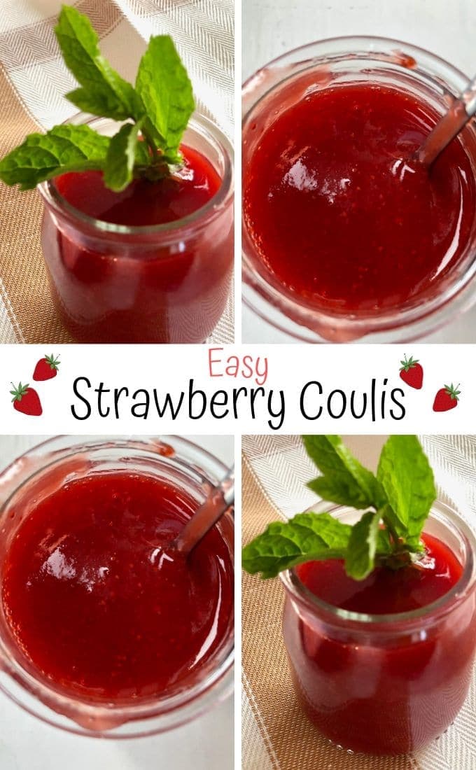 pin of strawberry coulis and text overlay