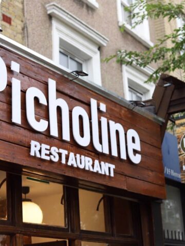 Picholine restaurant sign