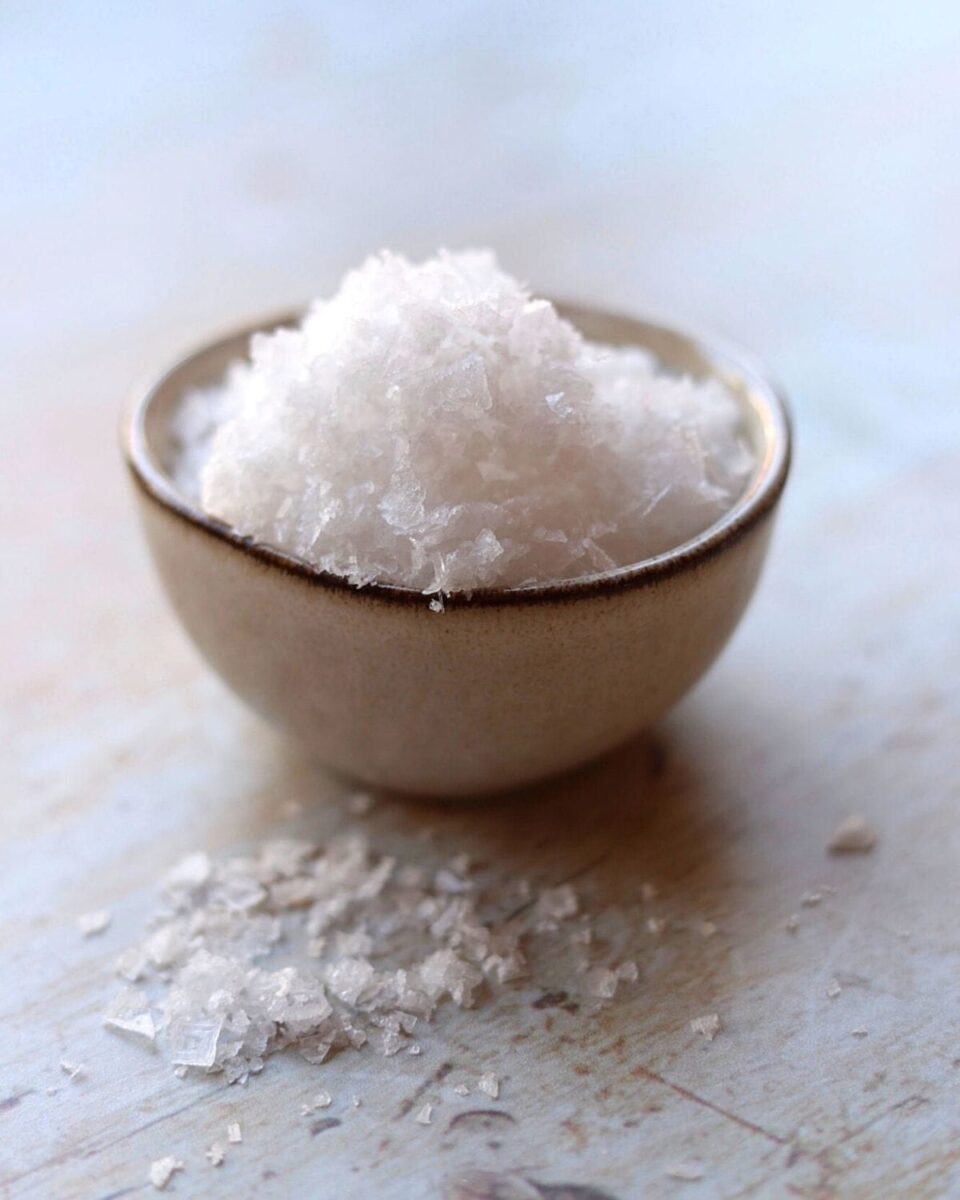 Pin image of salt in small bowl