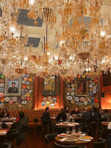 Dining room of Colonel Saab.