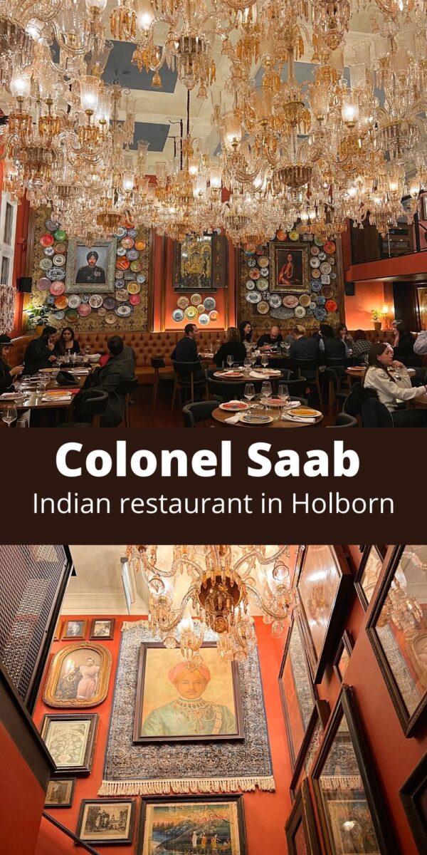 Colonel Saab restaurant in Holborn pin.