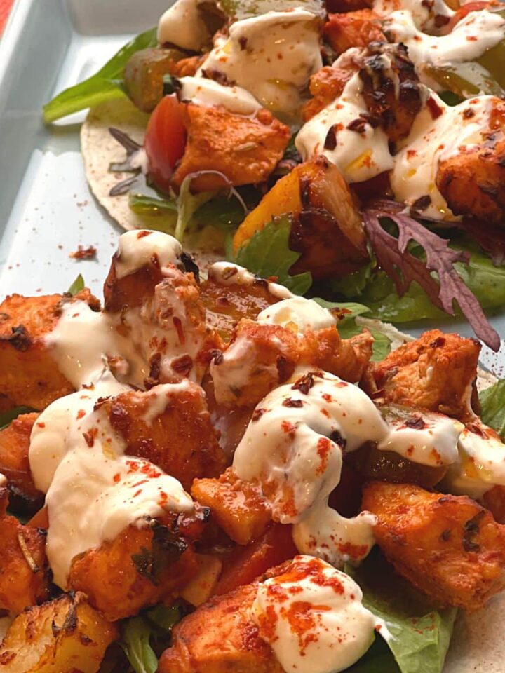 Spicy Chicken Wraps