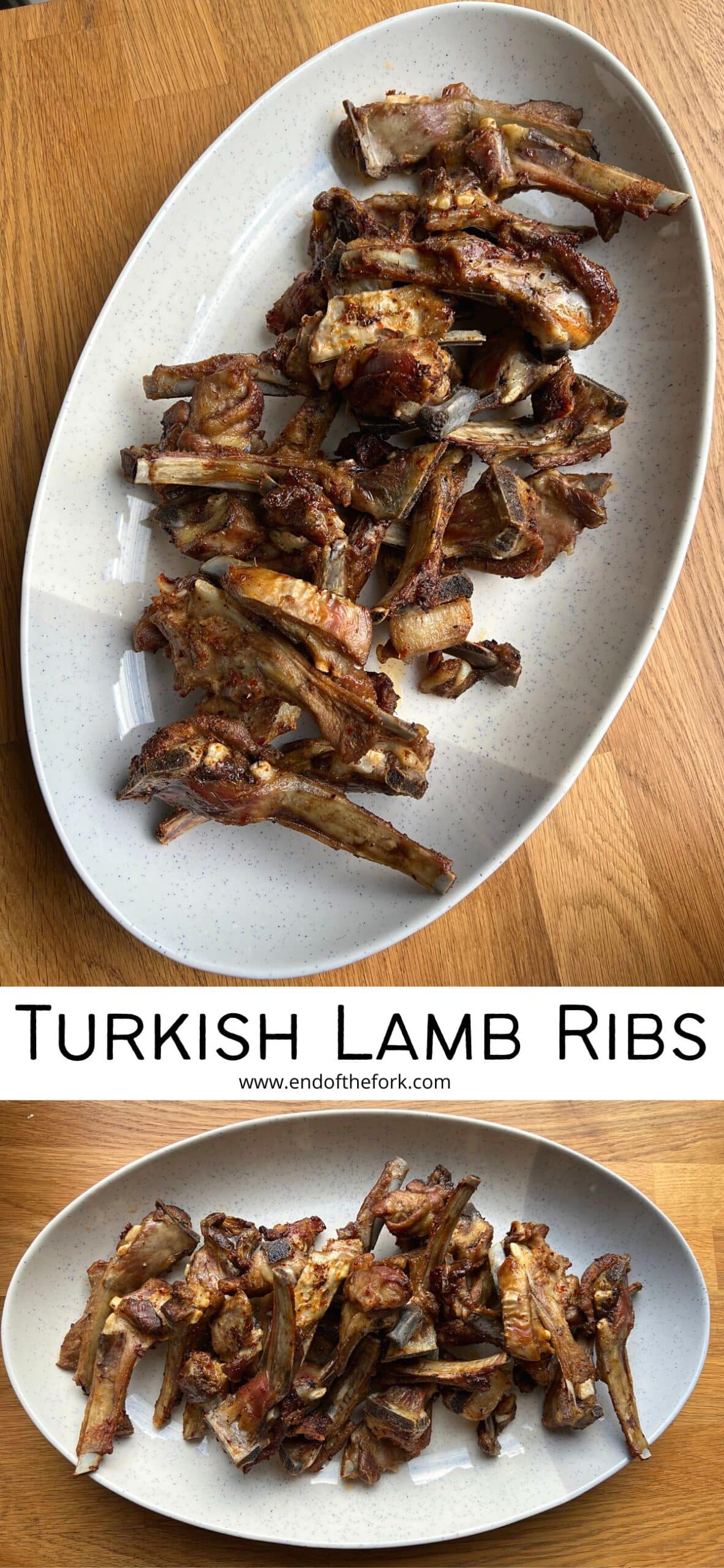 Turkish Lamb Ribs End of the Fork