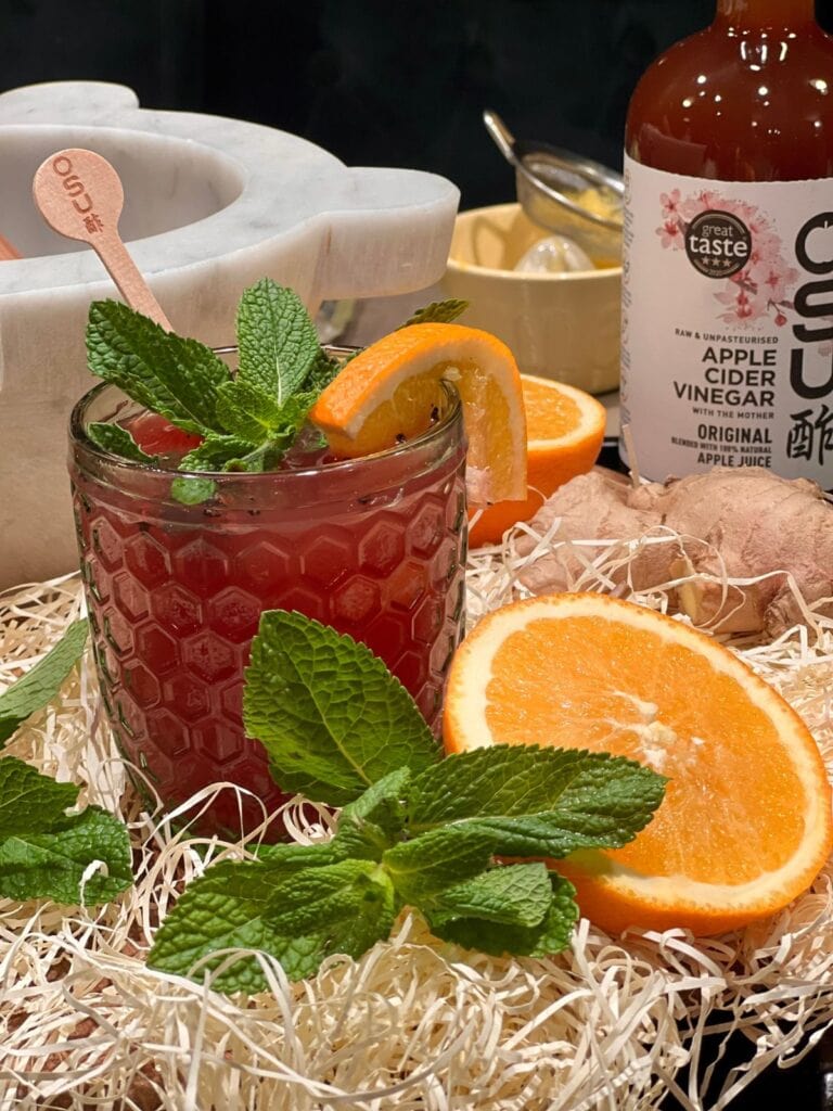 Apple Cider Vinegar And Cranberry Juice End of the Fork