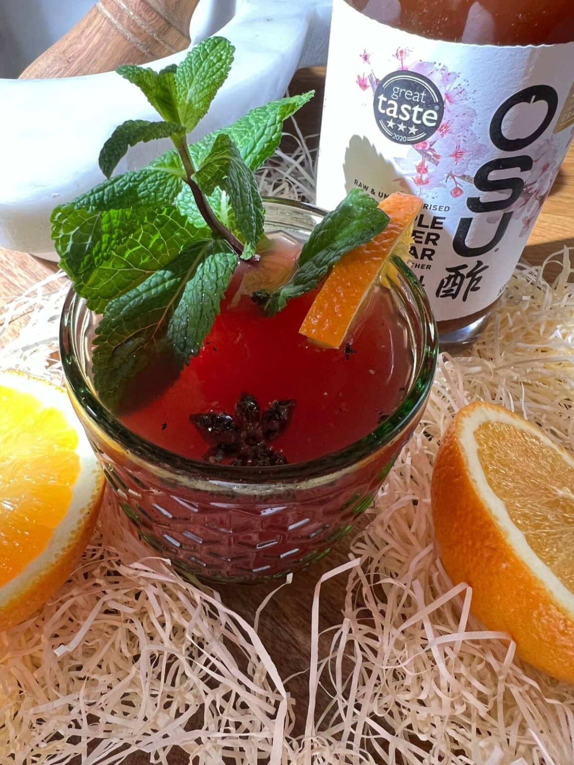 Apple Cider Vinegar And Cranberry Juice End of the Fork