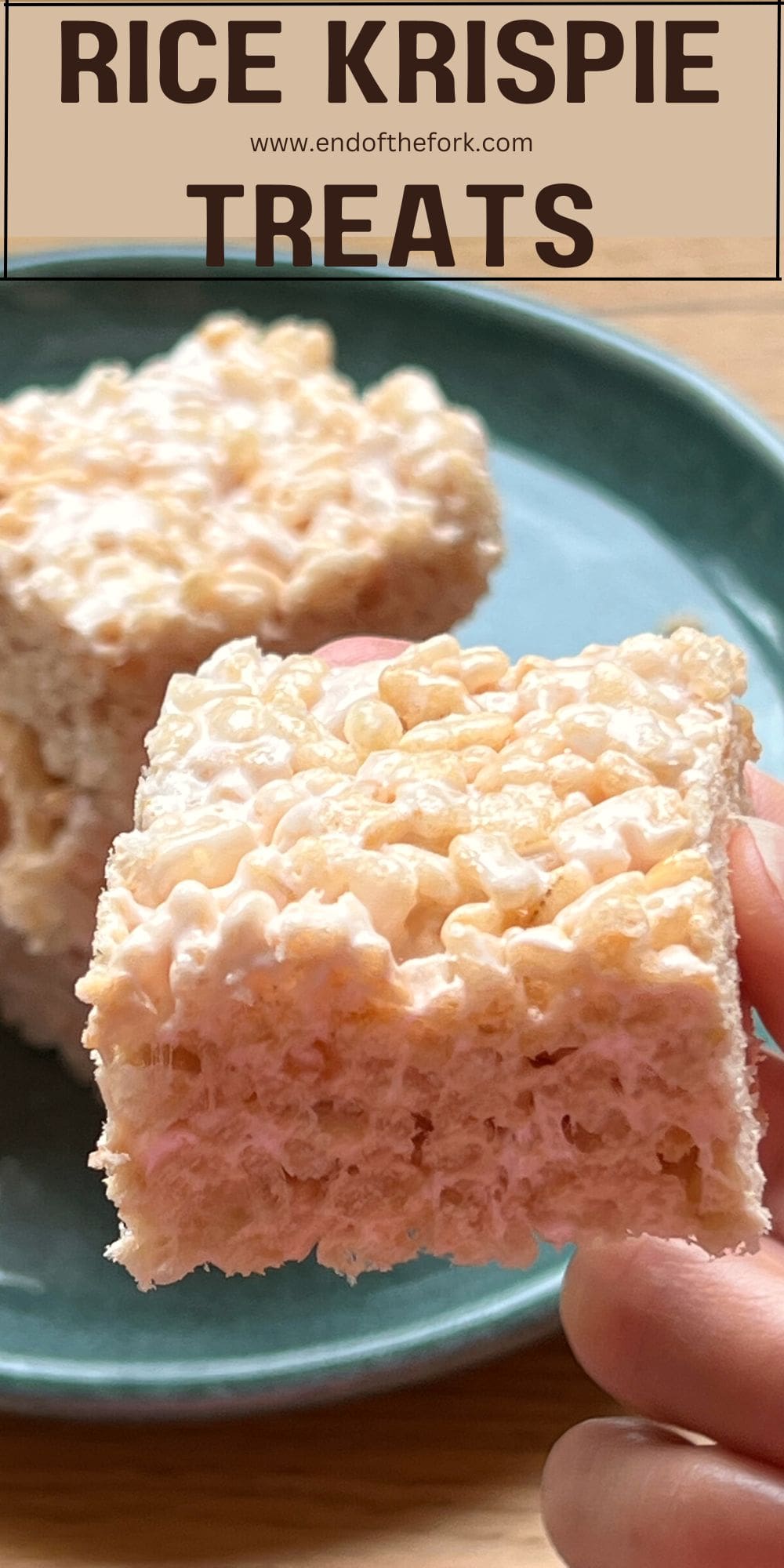 Rice Krispies Treats End of the Fork